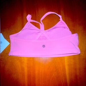 Girls XL/14 Athleta brand rose colored all day bra 2.0
